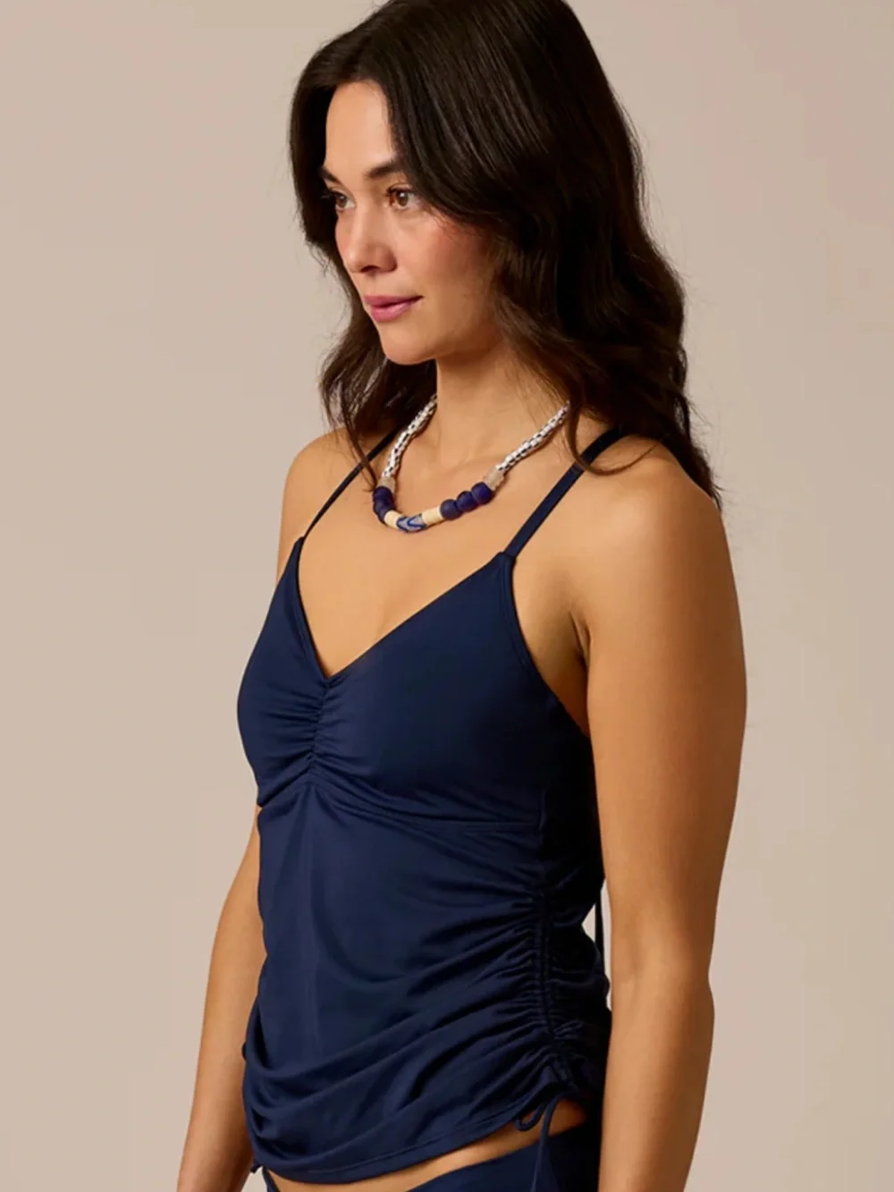 Carve Designs Navy Camari Tankini - Picture 3 of 10